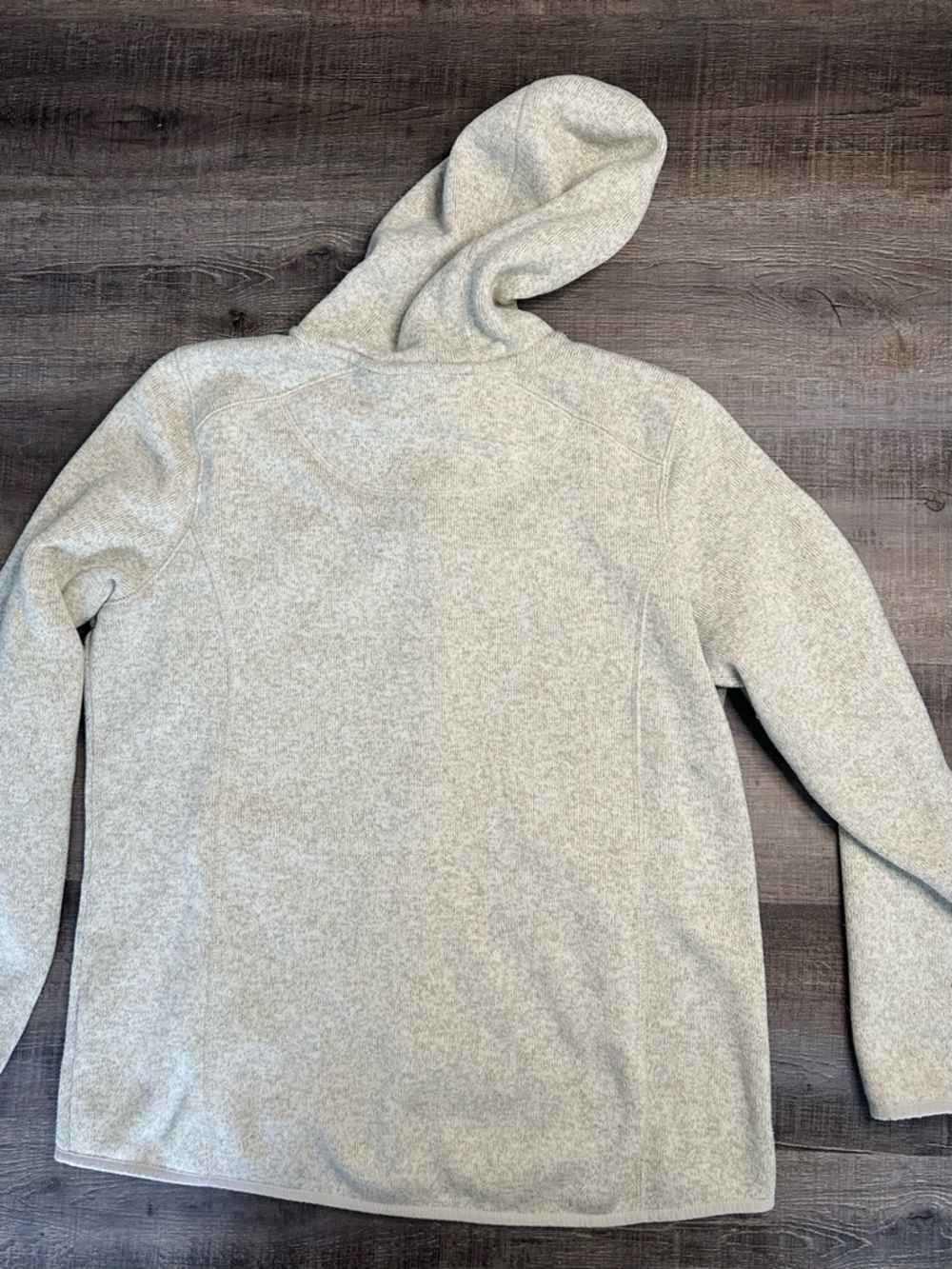 Durable L.L. Bean Light Gray Full-Zip Hooded Polyester Jacket Women’s Large - Picture 14 of 17